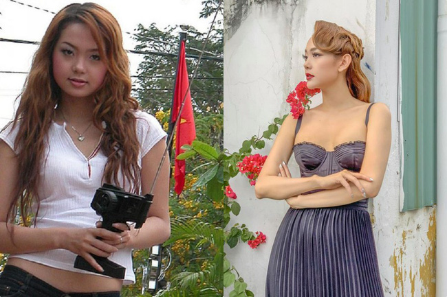 Nhìn lại ảnh quá khứ của các người đẹp Vbiz mới thấy, ai cũng có một thời đen nhẻm với khuôn mặt siêu ngố-8