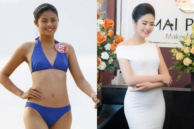 Nhìn lại ảnh quá khứ của các người đẹp Vbiz mới thấy, ai cũng có một thời đen nhẻm với khuôn mặt siêu ngố-9