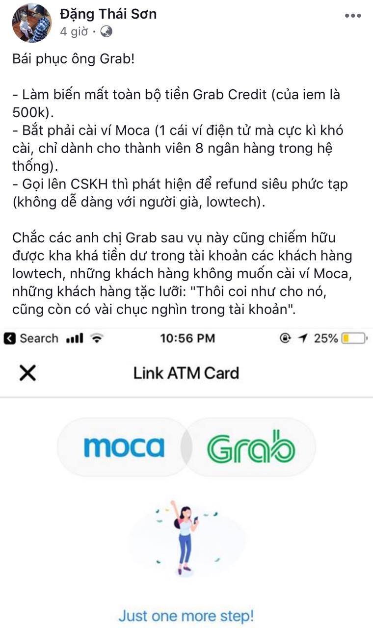 Grab ’phong tỏa’ tiền dân, thu thập thông tin khách hàng-1