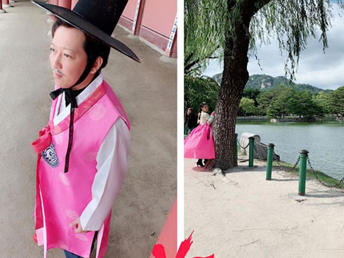 Trường Giang bị người chơi ôm hôn và bất ngờ để lộ hình nền điện thoại-7