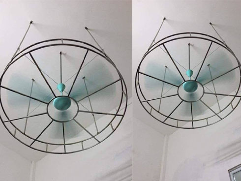 Kinh hoàng quạt trần đang quay thì rụng cánh cắm thẳng vào cửa lớp, đánh thức nỗi sợ thầm kín của bao thế hệ học sinh-3
