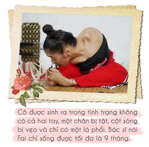 Hơn 100 ngàn người theo dõi, cô gái không-có-tay này thực sự đã làm nên điều kỳ diệu!-2