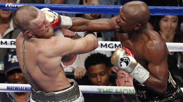 Khabib chốt thượng đài với Mayweather trên sàn quyền Anh-2