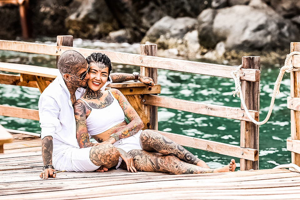 Cặp đôi xăm hình nhiều nhất Việt Nam: Muốn xăm thêm mà không còn chỗ-1