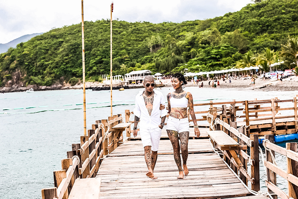 Cặp đôi xăm hình nhiều nhất Việt Nam: Muốn xăm thêm mà không còn chỗ-2