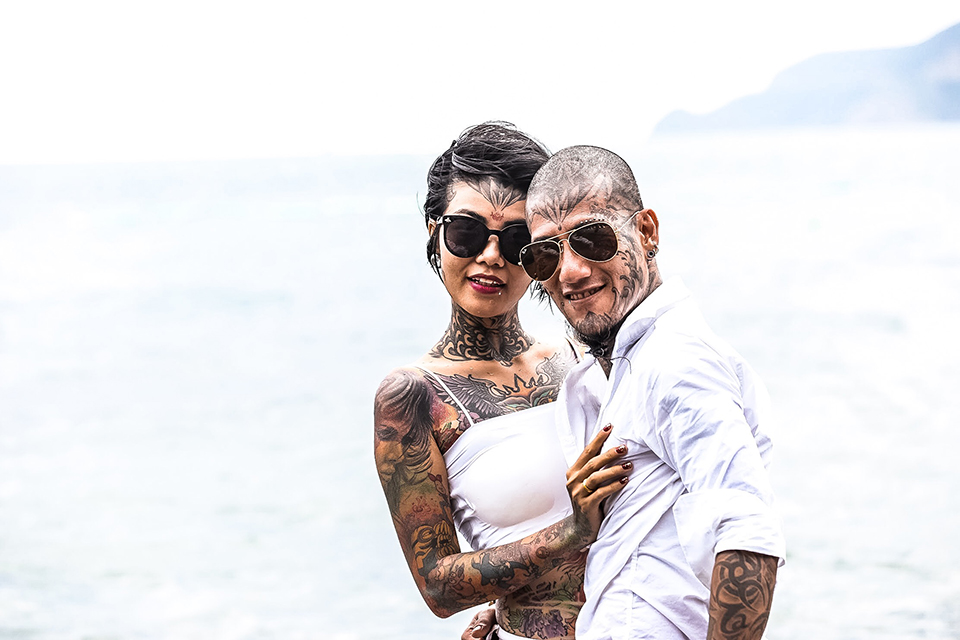 Cặp đôi xăm hình nhiều nhất Việt Nam: Muốn xăm thêm mà không còn chỗ-10