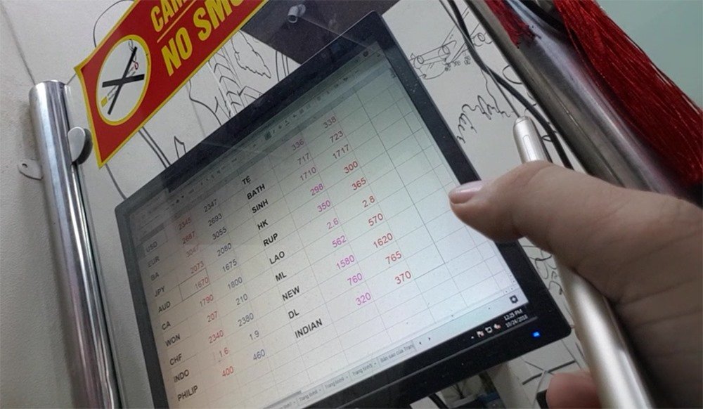 Chợ ngoại tệ chui lớn nhất Hà Nội vẫn tấp nập-5