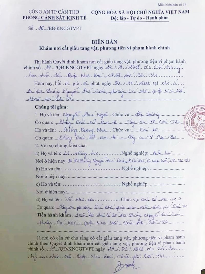Đổi 100 USD phạt 90 triệu: Quyết định khám xét có trước 6 ngày bắt quả tang-3