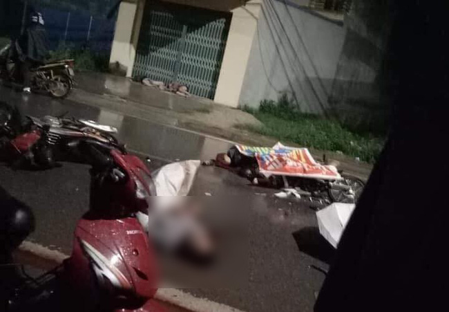 Thái Nguyên: 2 xe máy đấu đầu trong đêm, nam thanh niên cùng 2 cô gái tử vong tại chỗ-1