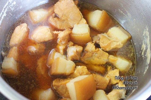 Cuối tuần làm thịt kho củ cải đậm đà, mềm thơm dụ cả nhà ăn cơm-2