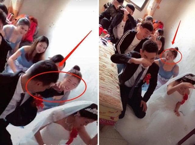 Chú rể và phù dâu xinh đẹp lộ gian tình ngay trong đám cưới gây xôn xao dư luận-2