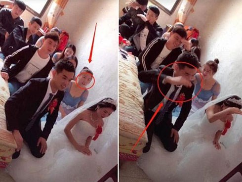 Chú rể và phù dâu xinh đẹp lộ gian tình ngay trong đám cưới gây xôn xao dư luận