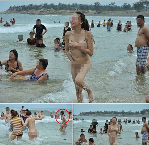 Danh tính gái xinh còn lại trong loạt ảnh tắm trần truồng ở Bình Định: Gây shock khi livestream cởi sạch vì bị chỉ trích-1