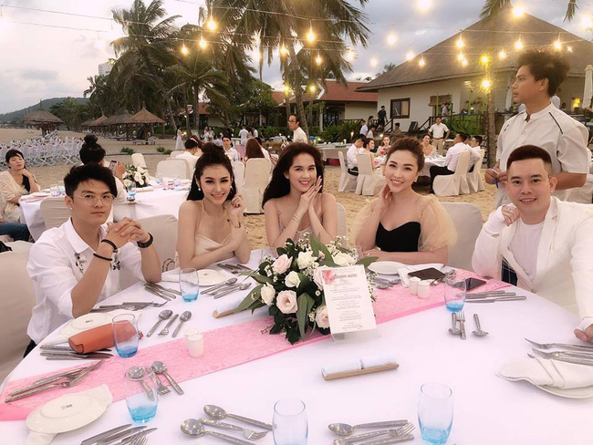 Ngọc Trinh xinh như mộng trong đám cưới chị gái nhưng người bạn trai giấu mặt lại không xuất hiện-2