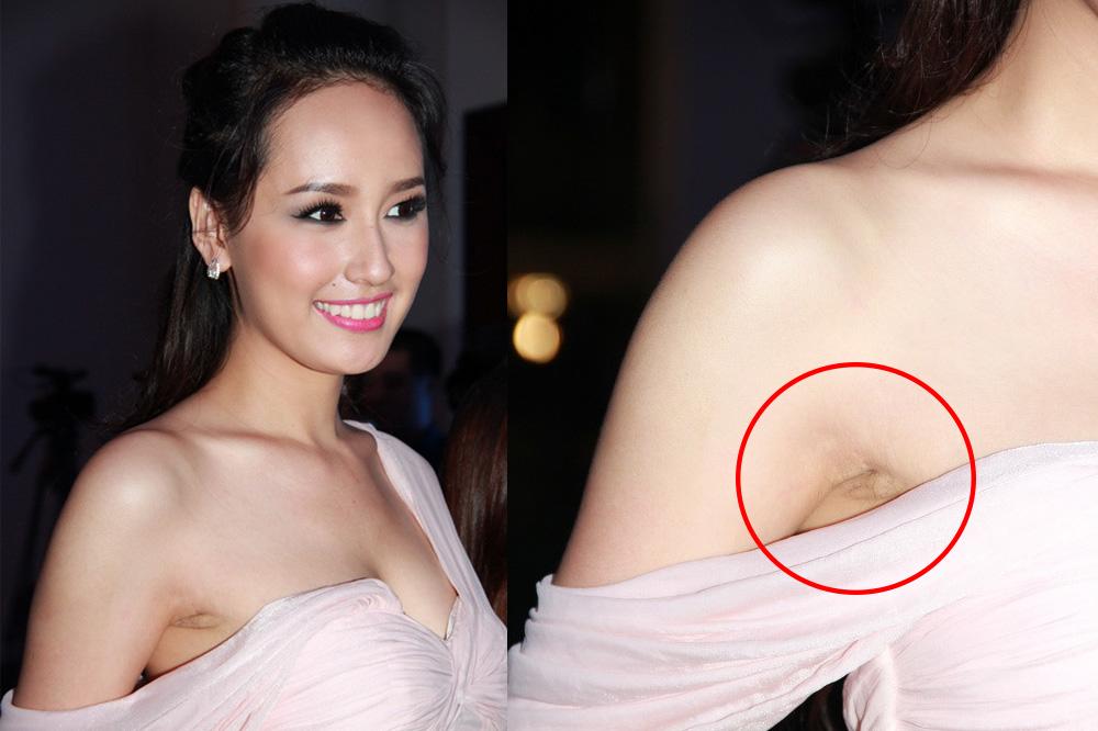 Đẹp như sao Việt cũng có lúc lộ cả dàn khuyết điểm như thế này-3