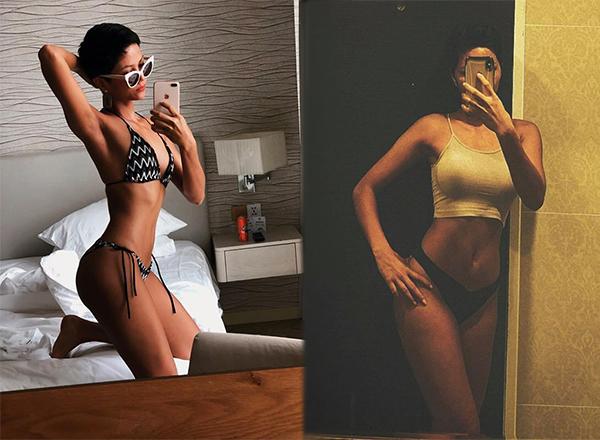 Qua rồi thời gầy trơ xương, các chân dài showbiz Việt lột xác với body thiêu đốt mọi ánh nhìn-3