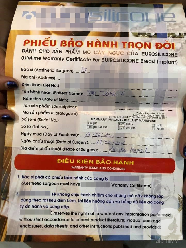 Em kết nghĩa của ca sĩ Quách Tuấn Du bị vỡ túi ngực 2.000 USD trên máy bay, bác sĩ thẩm mỹ biến mất-4