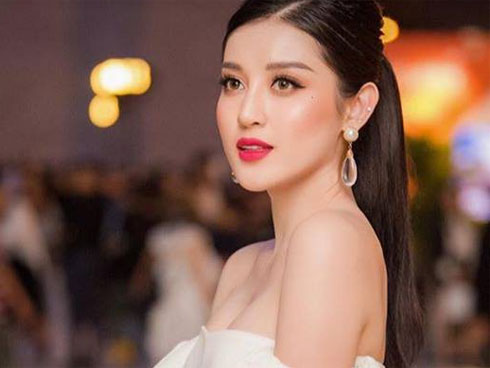 Á hậu Huyền My phải truyền nước do sức khoẻ suy kiệt-3