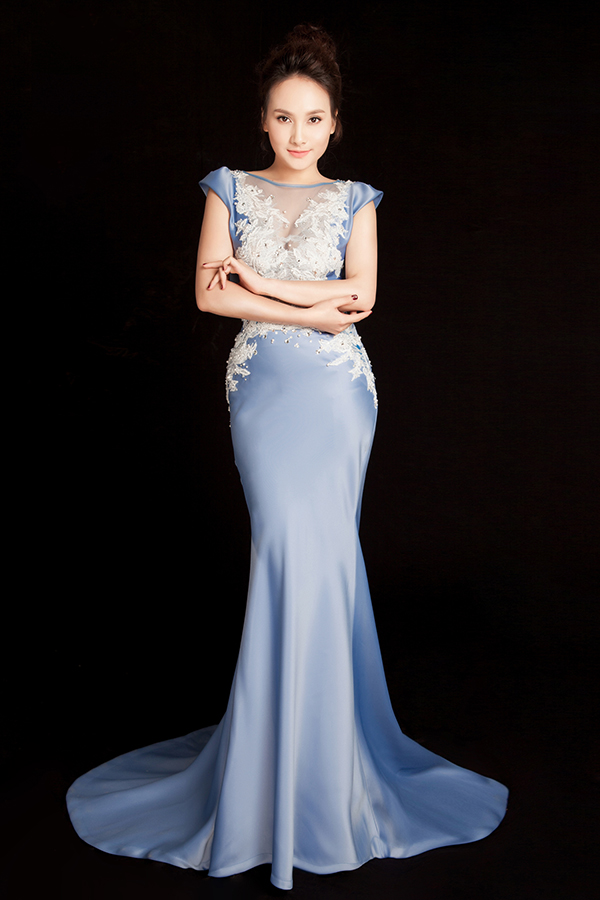 Bảo Thanh đẹp lộng lẫy trong trang phục dạ hội được thiết kế riêng-10