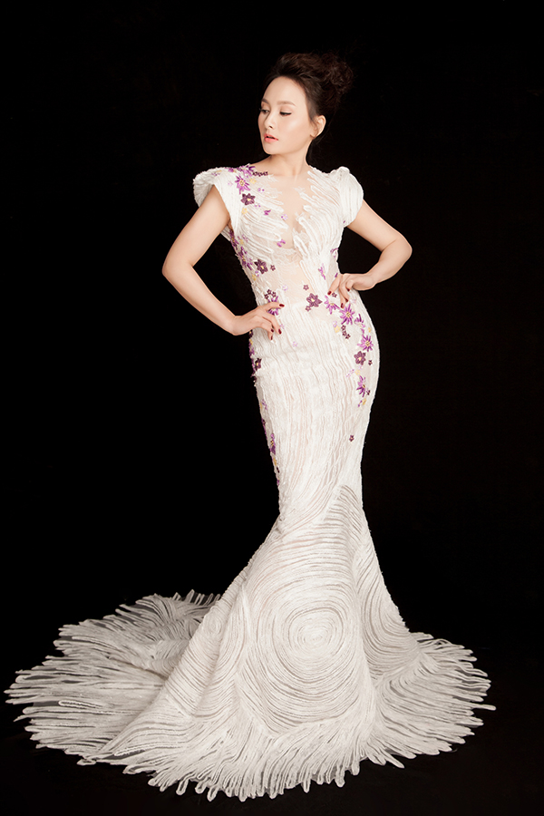 Bảo Thanh đẹp lộng lẫy trong trang phục dạ hội được thiết kế riêng-5