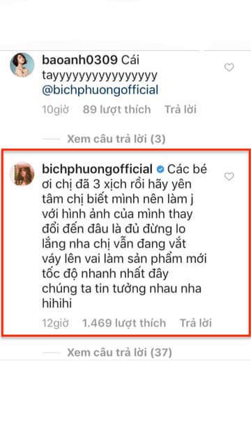 Thấy fan thất vọng vì hình ảnh sexy, Bích Phương lên tiếng trấn an: Đã đầu 3 nên biết nên làm gì-1
