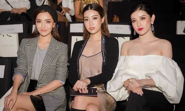 Đỗ Mỹ Linh, Huyền My gợi cảm cuốn hút dự show thời trang-6