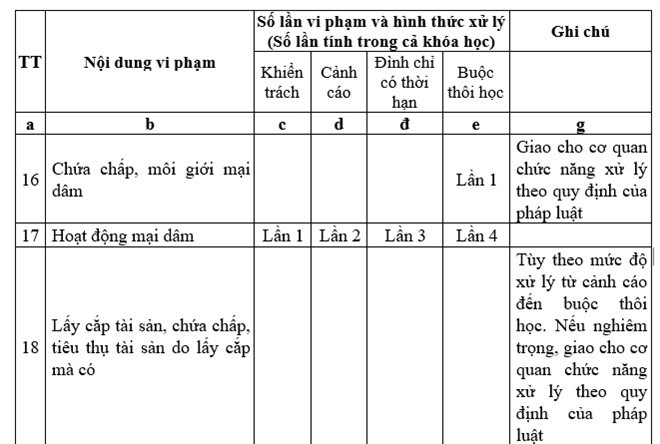 Sinh viên bán dâm 4 lần bị đuổi học: Quy định gì kỳ vậy?-1