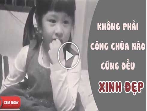 Phản ứng cực đáng yêu của cô bé được 
