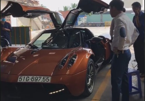 Thần gió Pagani Huayra trăm tỷ của Minh Nhựa đủ điều kiện ra đường-2