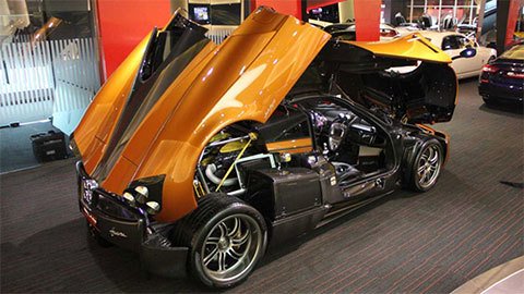 Thần gió Pagani Huayra trăm tỷ của Minh Nhựa đủ điều kiện ra đường-3
