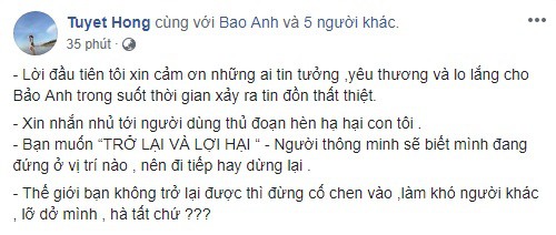 Mẹ ruột Bảo Anh bức xúc lên án và ám chỉ danh tính kẻ dùng thủ đoạn hèn hạ hại con gái-2