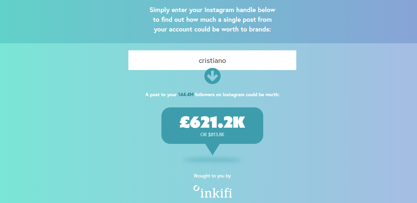 Một bài đăng của đương kim bá vương Instagram - Cristiano Ronaldo - trị giá bao nhiêu tiền?-5