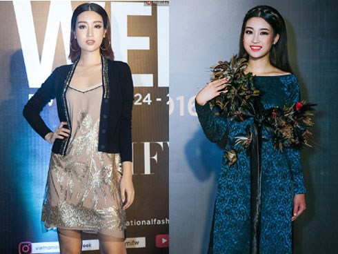 Bình thường lên đồ cũng xinh, mỗi tội cứ đến Fashion Week là Hoa Hậu Mỹ Linh lại mặc linh tinh vì ham... 