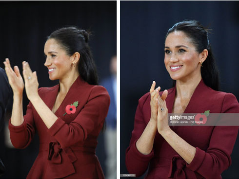 Meghan bị chỉ trích dữ dội vì chào hỏi kiểu lấy lệ và thản nhiên đút tay vào túi trong hai sự kiện quan trọng-4