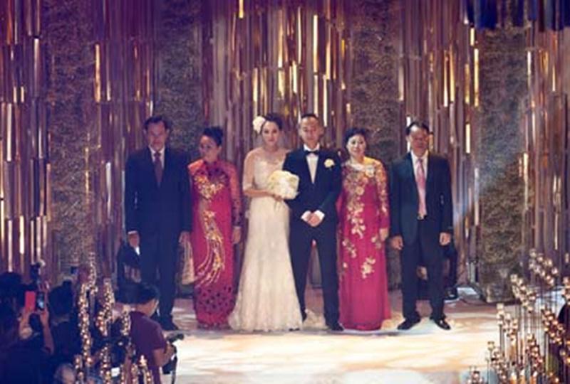 Lóa mắt trước những siêu đám cưới nhà tỷ phú Việt: Thuê người rửa bát đã 30 triệu đồng!-7