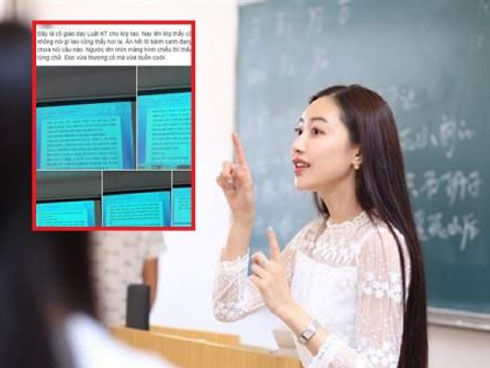 Những hành vi phản sư phạm của cô giáo không giảng bài 3 tháng-1