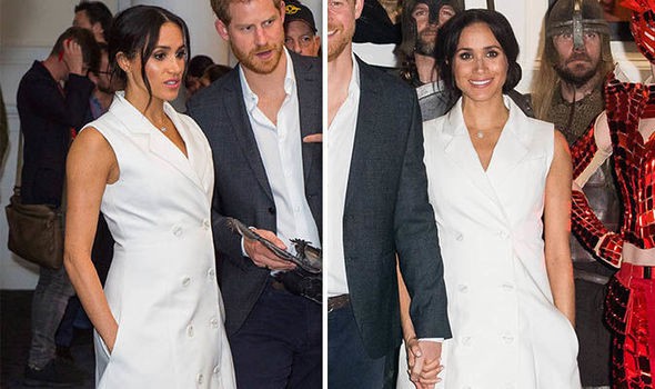 Meghan bị chỉ trích dữ dội vì chào hỏi kiểu lấy lệ và thản nhiên đút tay vào túi trong hai sự kiện quan trọng-2