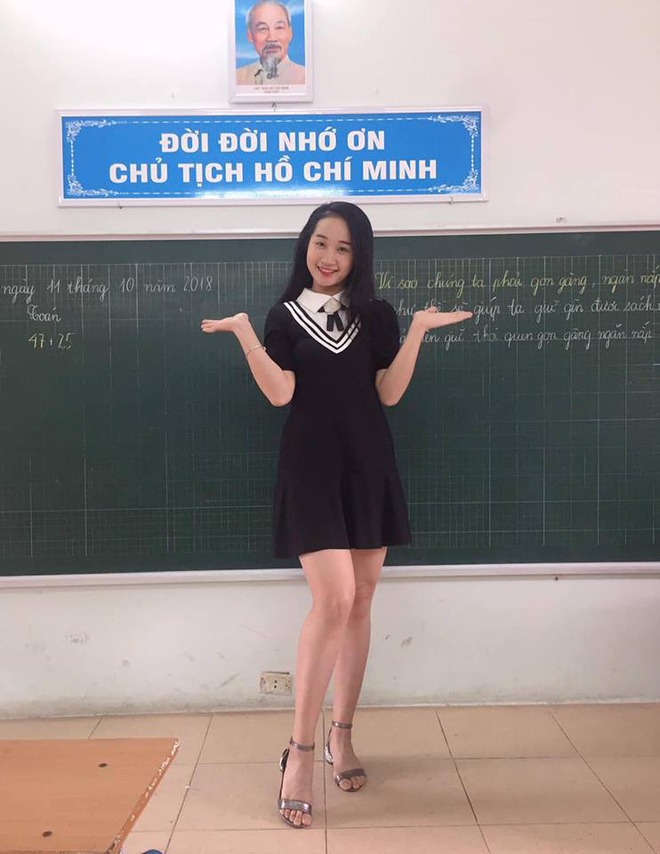 Từ một tấm ảnh chụp trộm, cô giáo tiểu học được săn lùng vì thân hình nóng bỏng-2