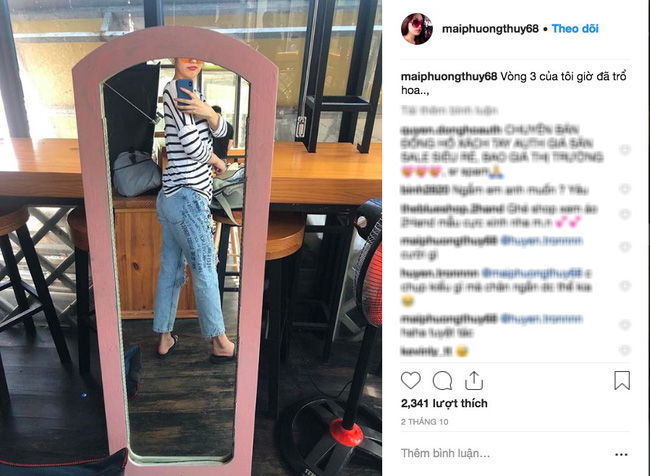 Miệng than cân nặng kỷ lục, nhưng thân hình Mai Phương Thúy của hiện tại so với 1 năm trước vẫn còn gọn gàng chán-2