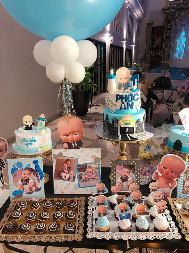 Tiệc sinh nhật 5 sao của cậu ấm Sữa chủ tịch nhà Hằng Túi: Ngập tràn hình ảnh Boss Baby và Halloween-7