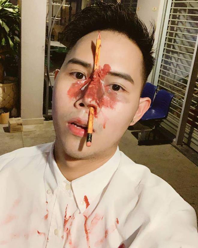 Vợ chồng Hà Tăng hóa trang Halloween thôi mà cũng đạt chuẩn tình bể bình-11