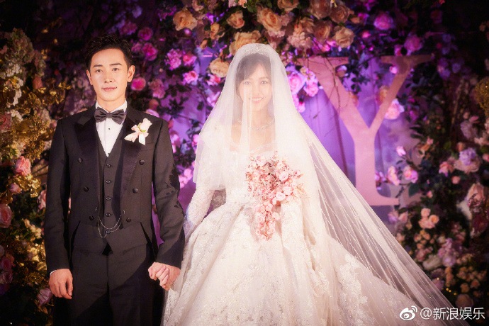 Hình ảnh lễ cưới đẹp như mơ của Đường Yên và La Tấn chính thức được tung ra-4