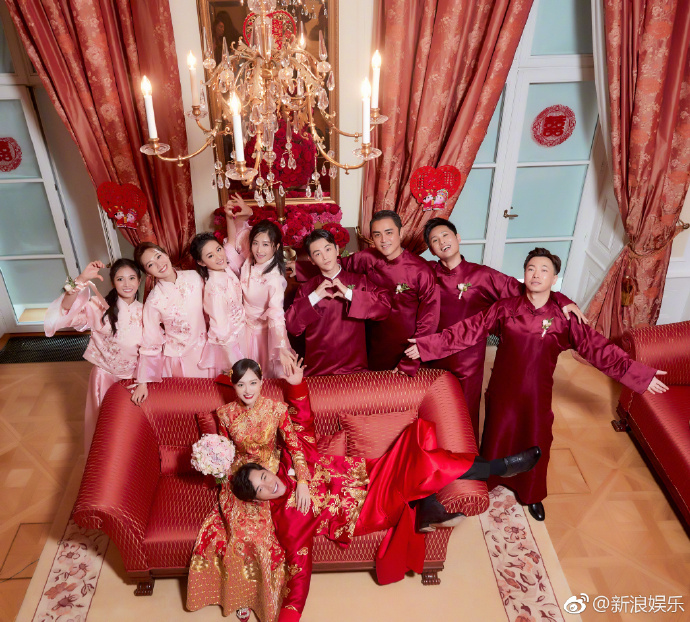 Hình ảnh lễ cưới đẹp như mơ của Đường Yên và La Tấn chính thức được tung ra-9