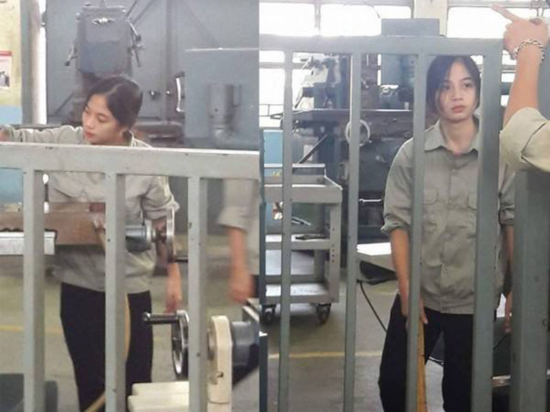 Chỉ với 1 bức ảnh chụp lén, nữ sinh ngành cơ khí được hội anh em rần rần hỏi xin thông tin-1