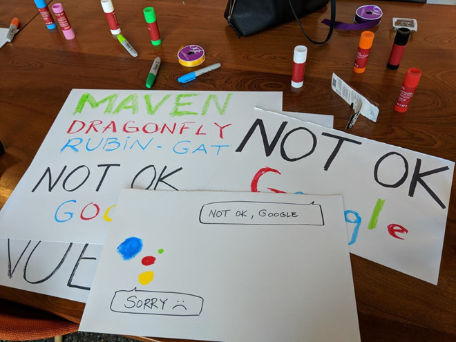 Ảnh nhân viên Google đình công chống quấy rối tình dục trên toàn cầu-11