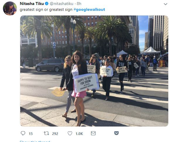 Ảnh nhân viên Google đình công chống quấy rối tình dục trên toàn cầu-17