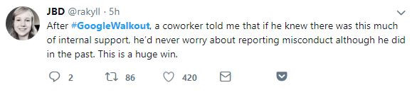 Ảnh nhân viên Google đình công chống quấy rối tình dục trên toàn cầu-19