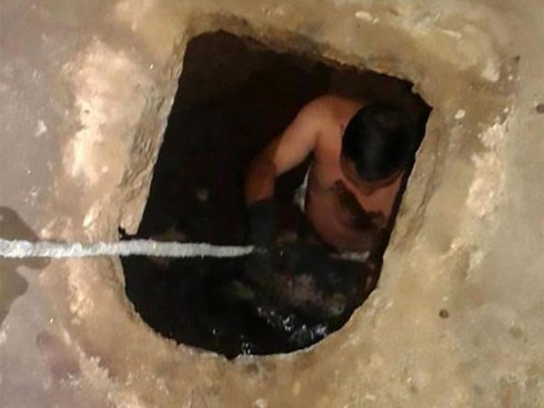 Nghe tiếng khóc kỳ lạ trong bể phốt, người phụ nữ sốc nặng với cảnh tượng bên dưới