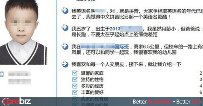 Hồ sơ chạy đua vào tiểu học của bé trai 5 tuổi ở Trung Quốc gây bão mạng: Dài 15 trang, khoe đã đọc hơn 10.000 đầu sách tiếng Anh và Trung-1