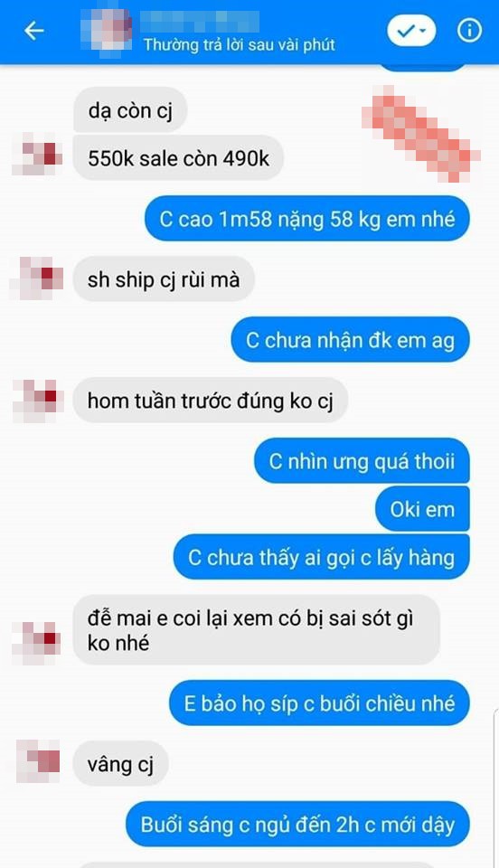 Bị chê đăng ảnh 1 đằng bán 1 nẻo, chủ shop trở mặt, mắng khách: Con này bị động kinh ạ?-1